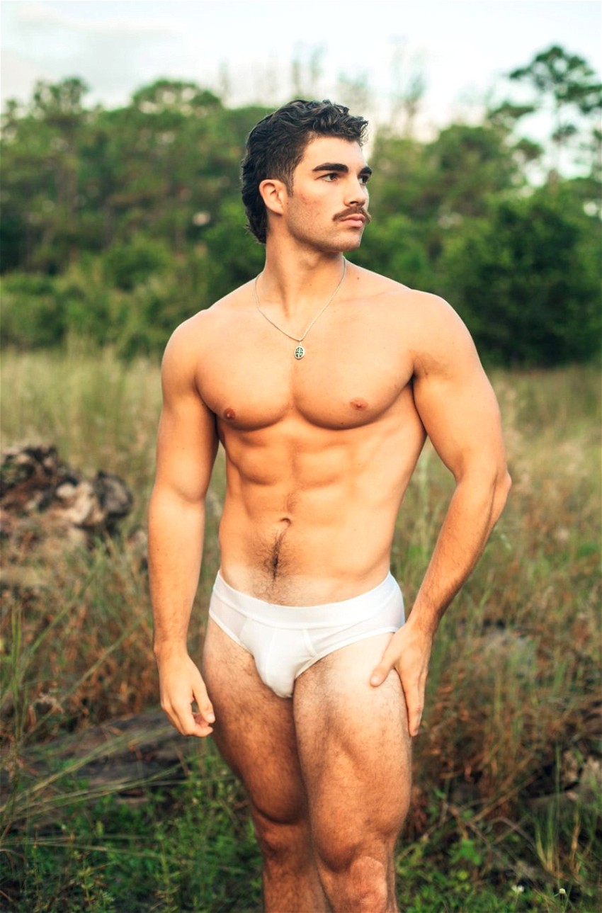 opt unknown 70s style nearly nude hunk in forest in only white briefs outdoor%20(9).jpg