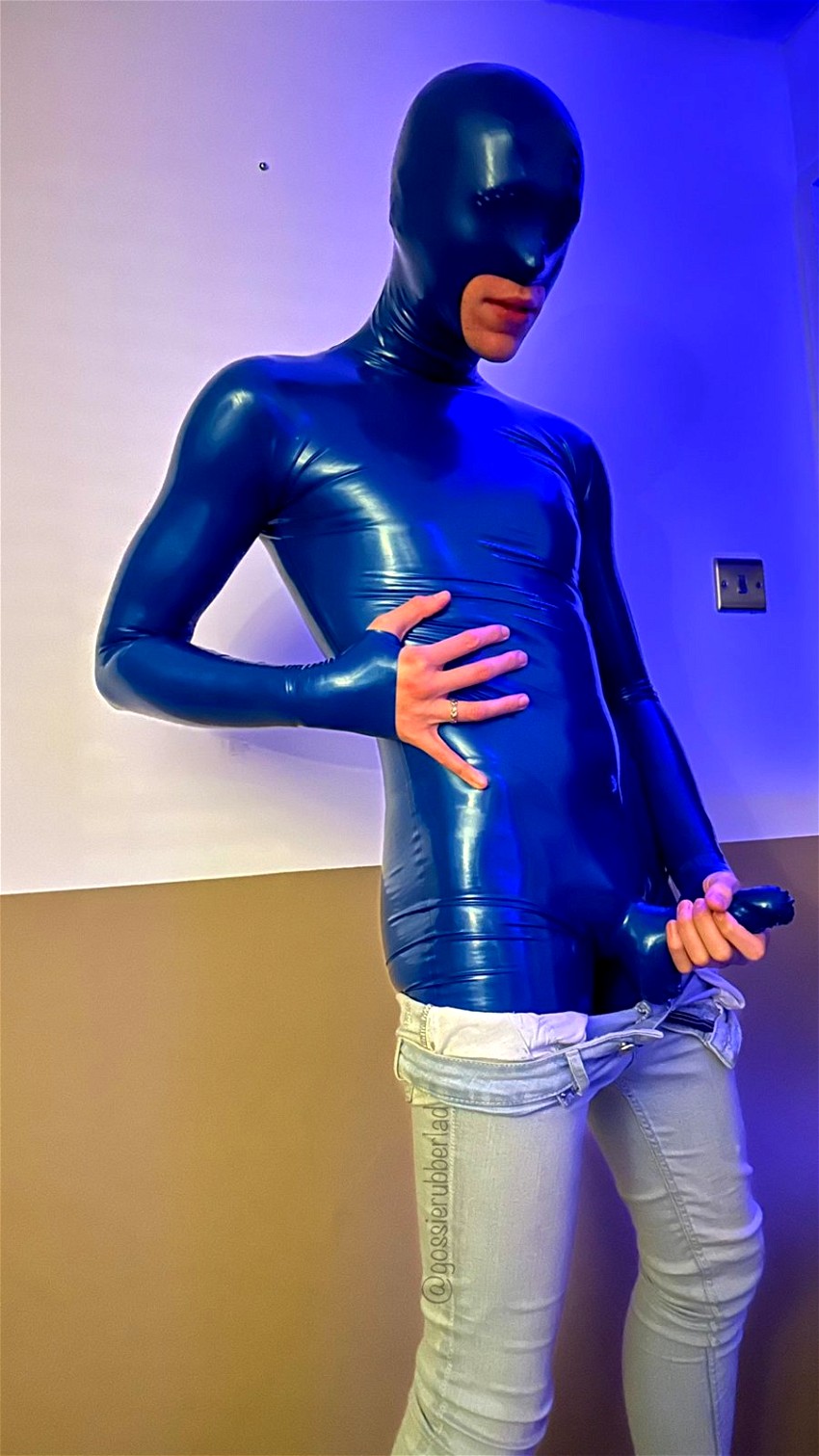 sexy gay kinkster gossierubberlad rubber playsuit naked%20(12).jpg