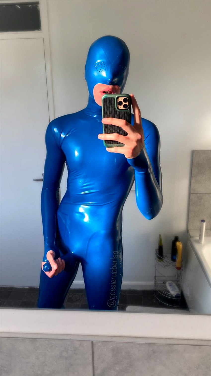 sexy gay kinkster gossierubberlad rubber playsuit naked%20(8).jpg